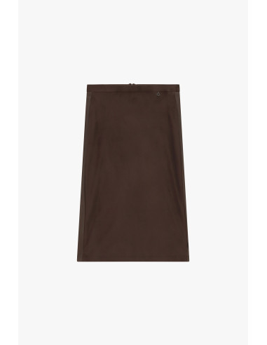 Jupe midi taille haute à coupe droite Dixie