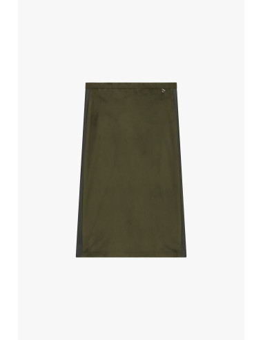Dixie High-Waisted Straight-Cut Midi Skirt