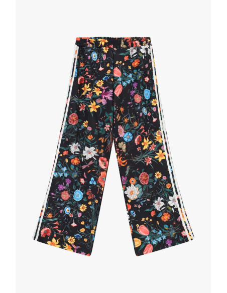 Pantalon palazzo à motif floral, taille élastiquée, Dixie