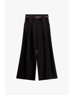 Palazzo Trousers with Waist Belt and Pleats Dixie 2