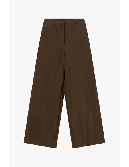Pantalon palazzo taille haute à coupe ample Dixie