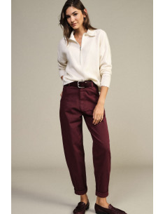 Pantalon chino à revers à la cheville Dixie - Vestiti Firmati Life ...