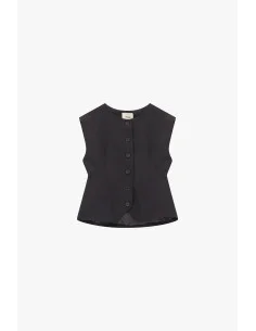 Sleeveless Vest With Front Button Fastening Dixie 2