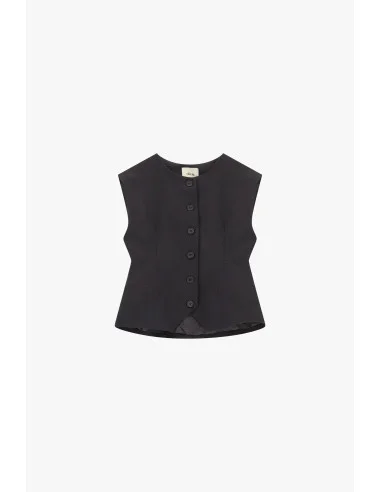 Gilet Senza Maniche Con Abbottonatura Frontale Dixie