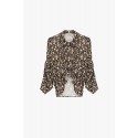 Camicia Stampa Floreale Con Nodo Frontale Dixie