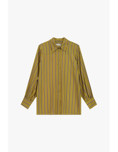Chemise à rayures verticales avec poignets boutonnés Dixie - Vestit...
