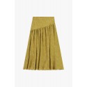 Gonna Midi Con Motivo Floreale E Taglio Asimmetrico Dixie