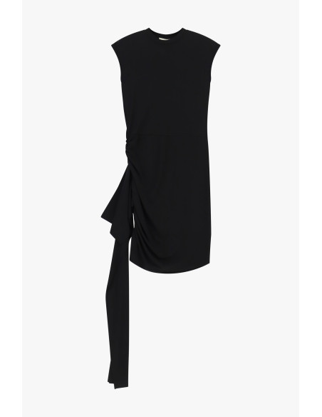 Robe courte avec détail drapé sur le côté Dixie - Robes Fir...