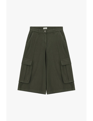 Shorts couleur caramel avec poches latérales larges Dixie