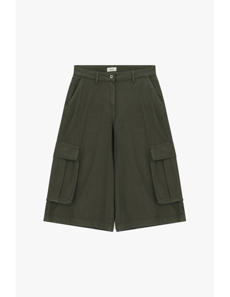 Shorts couleur caramel avec poches latérales larges Dixie