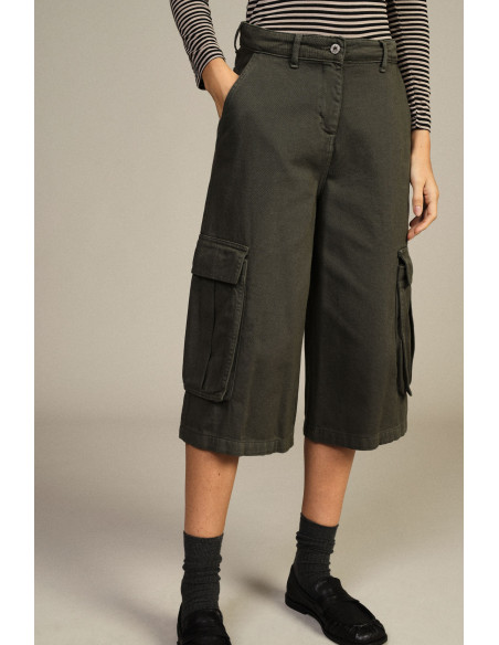 Shorts couleur caramel avec poches latérales larges Dixie