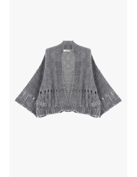 Mantella Da Donna Con Lavorazione Traforata Please