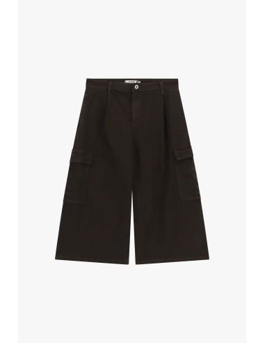 Bermuda avec poches cargo et jambes larges, Please