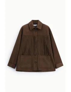 Giacca Camicia Con Frange E Tasche Frontali Please 2