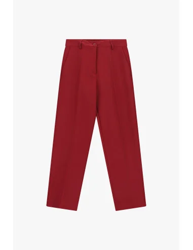 Pantaloni Sartoriali Vita Regolare Con Pinces Please