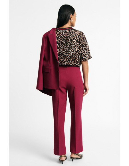 Pantaloni Sartoriali Vita Regolare Con Pinces Please