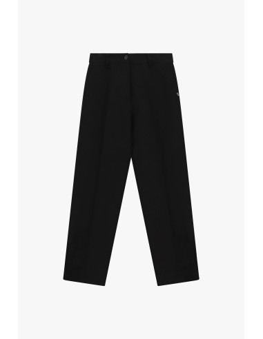 Pantalon sur mesure à taille normale avec pinces, s'il vous plaît -...