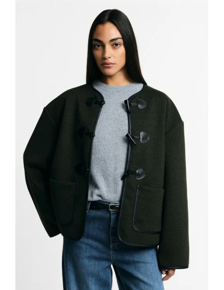 Giacca Camicia Con Tasche Frontali E Chiusura Toggle Please