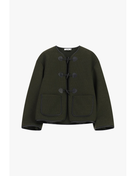 Veste-chemise avec poches frontales et fermeture à brandebourg Please