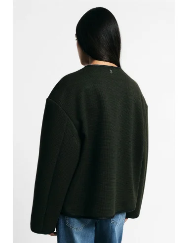 Giacca Camicia Con Tasche Frontali E Chiusura Toggle Please