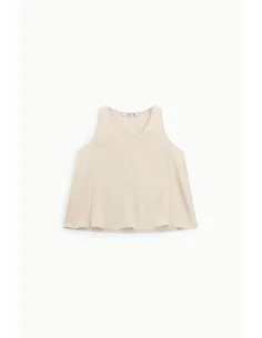 Top Svasato Con Scollo Rotondo E Spalline Larghe Please 2