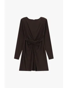 Robe courte à nœud et manches longues Please 2
