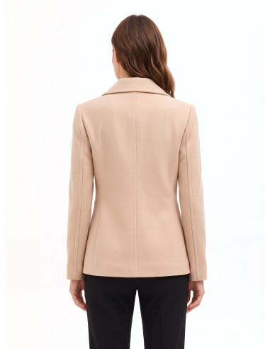 Manteau court cintré avec boutons assortis « Rinascimento »