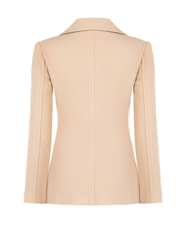 Manteau court cintré avec boutons assortis « Rinascimento »