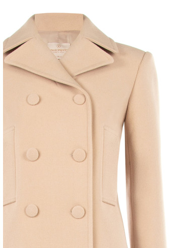 Manteau court cintré avec boutons assortis « Rinascimento »
