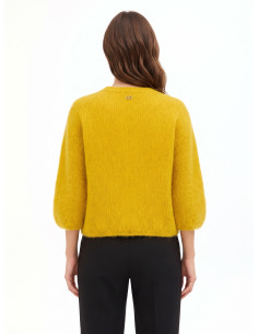 Rinascimento Oversized Mohair-Blend Jumper with 3/4-Length Sleeves 2