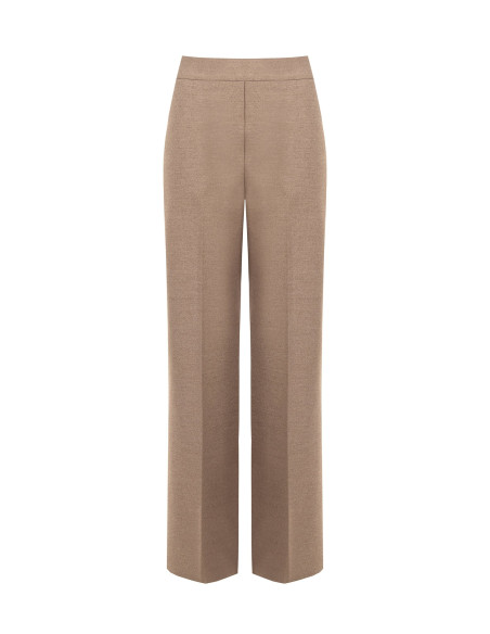 Pantalon palazzo en polyviscose avec poches « Rinascimento »