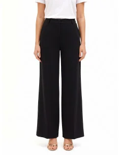 Pantalon Palazzo « In Punto Milano » avec poches « Rinascimento »