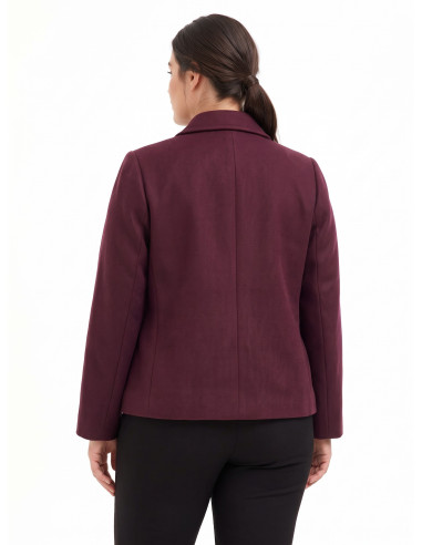 Cappotto Curvy Corto E Ampio In Panno Rinascimento Curvy