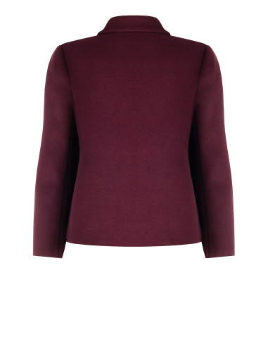Cappotto Curvy Corto E Ampio In Panno Rinascimento Curvy