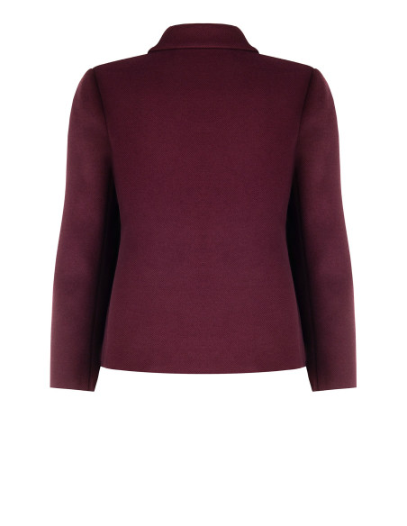Manteau court et ample pour femmes rondes, en tissu « Rinascimento Curvy »