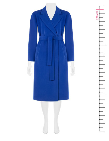 Cappotto Spolverino In Panno Con Cintura Coordinata Rinascimento Curvy