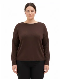 Maglione Curvy Ampio Con Scollo A Barchetta Rinascimento Curvy