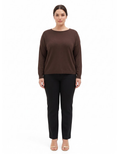 Maglione Curvy Ampio Con Scollo A Barchetta Rinascimento Curvy