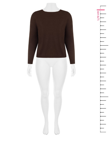 Maglione Curvy Ampio Con Scollo A Barchetta Rinascimento Curvy