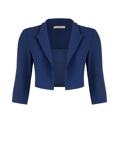 Veste Spencer grande taille en crêpe scuba Rinascimento Curvy