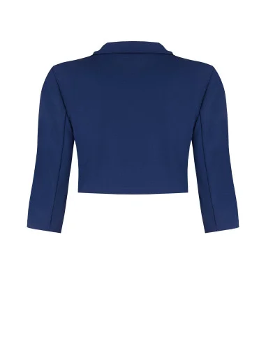 Veste Spencer grande taille en crêpe scuba Rinascimento Curvy