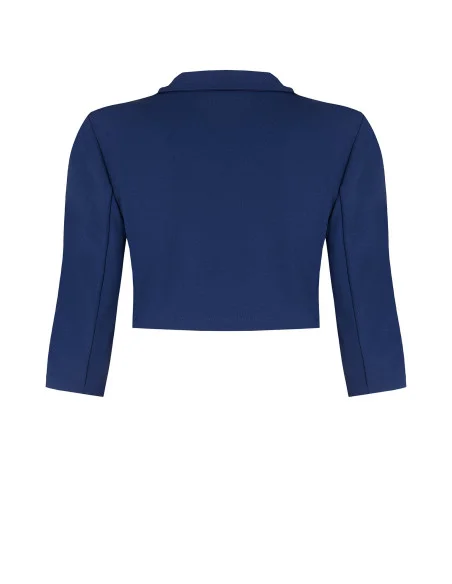 Curvy Spencer Jacket in Scuba Crepe Rinascimento Curvy