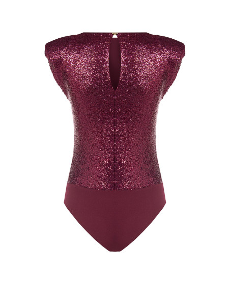 Sequin-covered bodysuit with Rinascimento-style straps – Children’s clothes...
