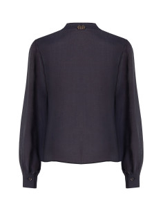 Blouse fluide en lyocell à encolure en V et volants « Rinascimento ... 2