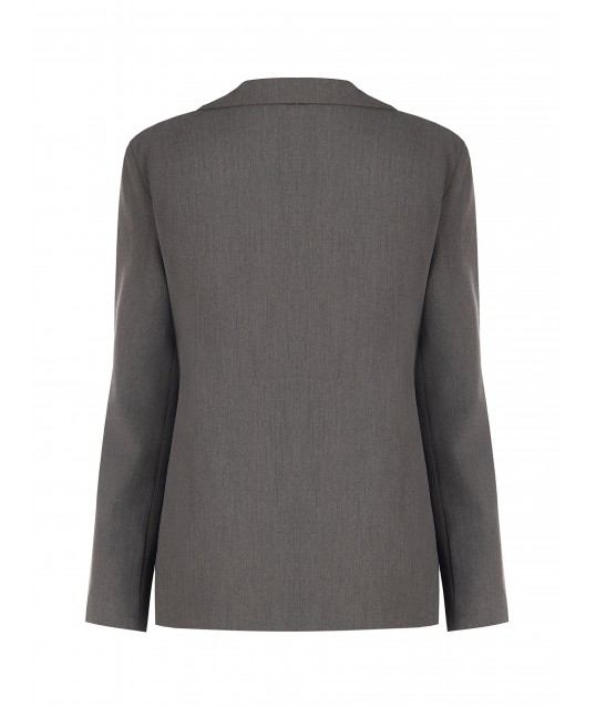 Giacca Blazer In Poliviscosa Effetto 2 In 1 Giacca E Gilet Rinascimento