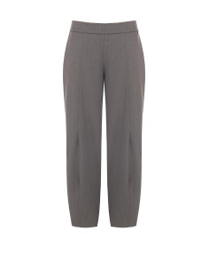 Rinascimento-style loose-fitting balloon trousers in polyviscose wi...