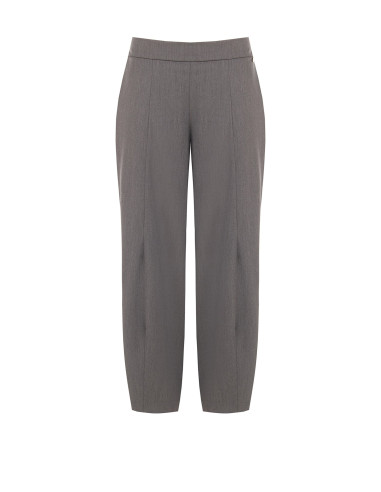 Rinascimento-style loose-fitting balloon trousers in polyviscose wi...