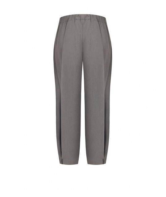 Pantaloni Larghi Balloon In Poliviscosa Con Elastico Dietro Rinascimento