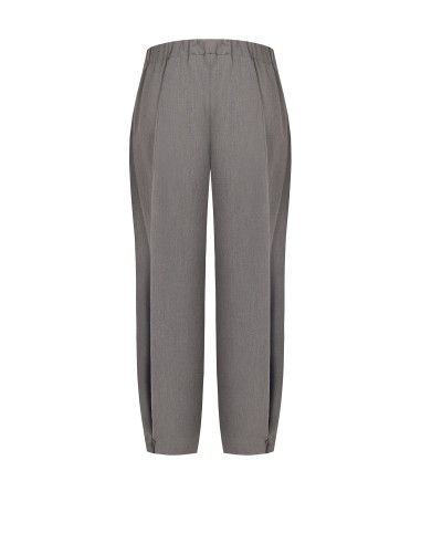 Rinascimento-style loose-fitting balloon trousers in polyviscose wi...