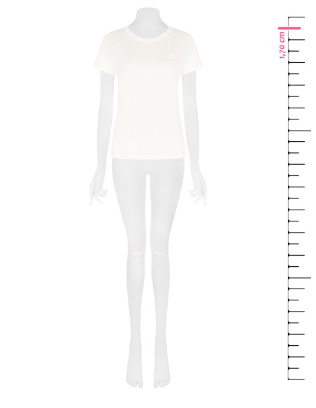 T-shirt coupe classique en coton avec logo brodé « Rinascimento » -...